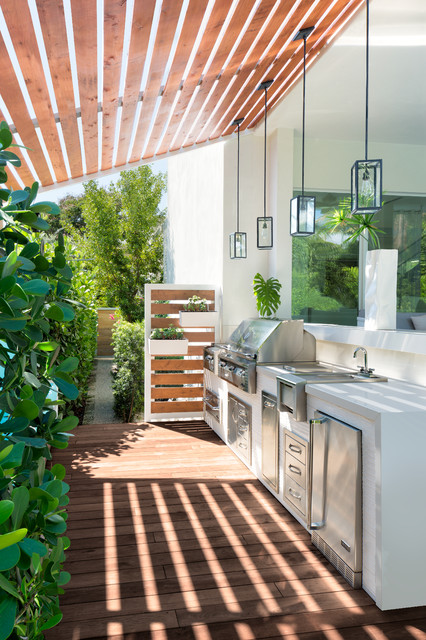 Key Biscayne Beach House maritimt-terrasse