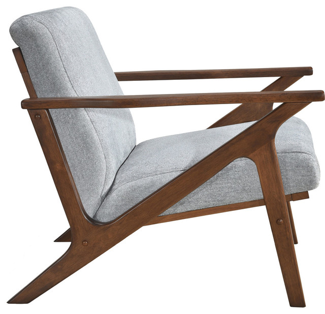 Omax Decor Zola Lounge Chair - Midcentury - Armchairs And Accent Chairs