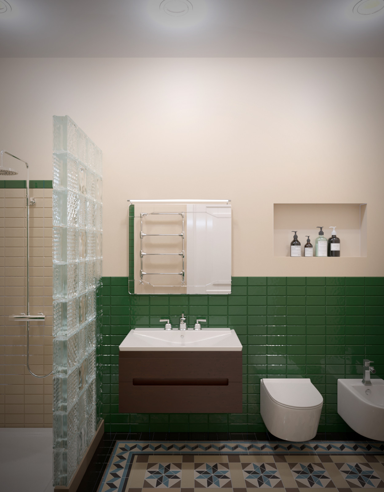 Ванные в доме на море