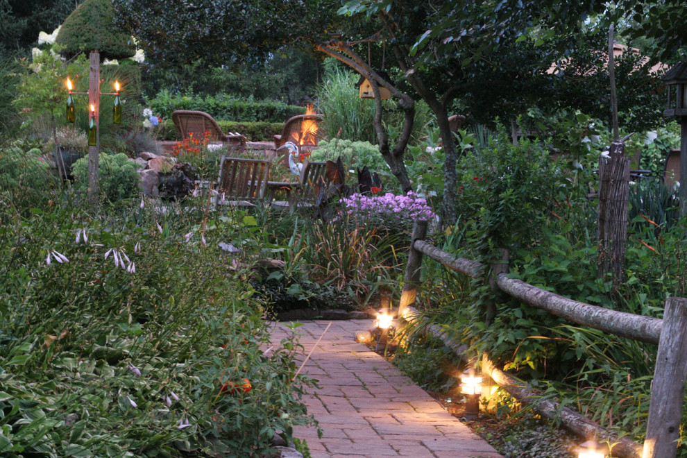 Design ideas for a country garden in Providence.