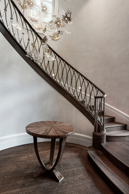 Villa in Berlin Grunewald, Luxustreppe classique-escalier