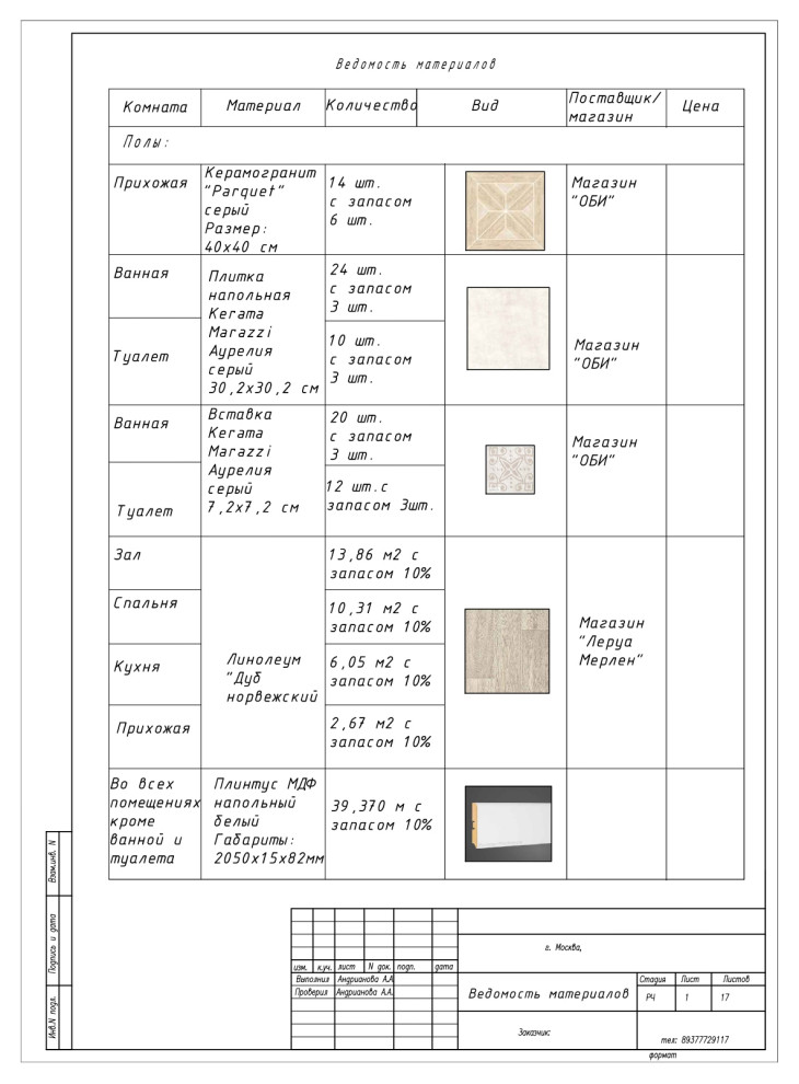 Квартира для семейной пары