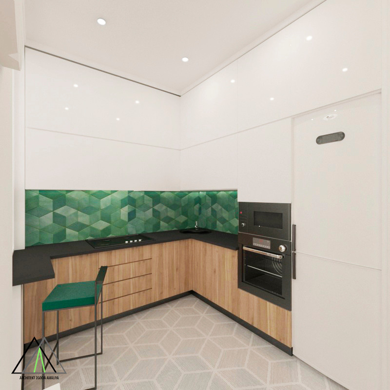 Зеленый диван