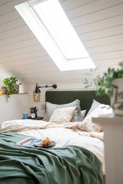 Loft Studio Conversion skandinavisk-sovrum