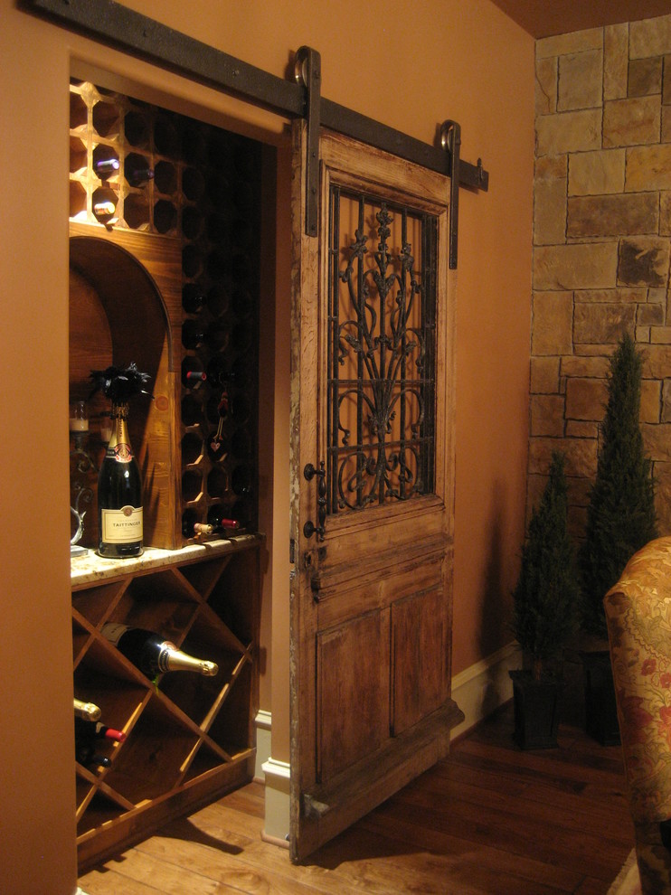 Mediterranean wine cellar in Houston.