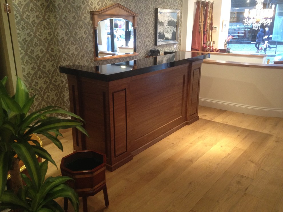 Wooden Home Bar, Bespoke Bar Design - Traditional - London - by Bar ...