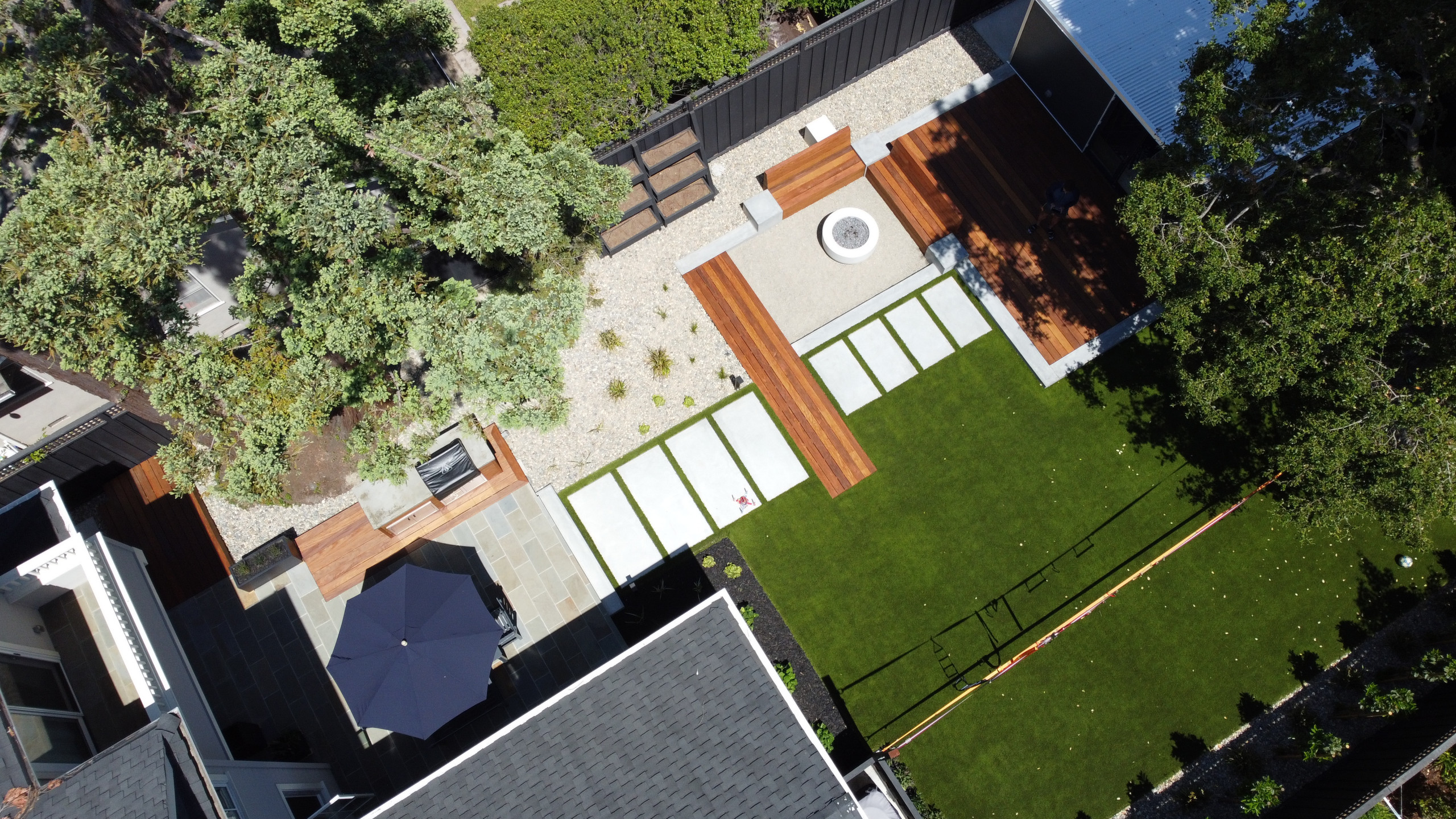 Redwood City Backyard/Front Yard Renovation