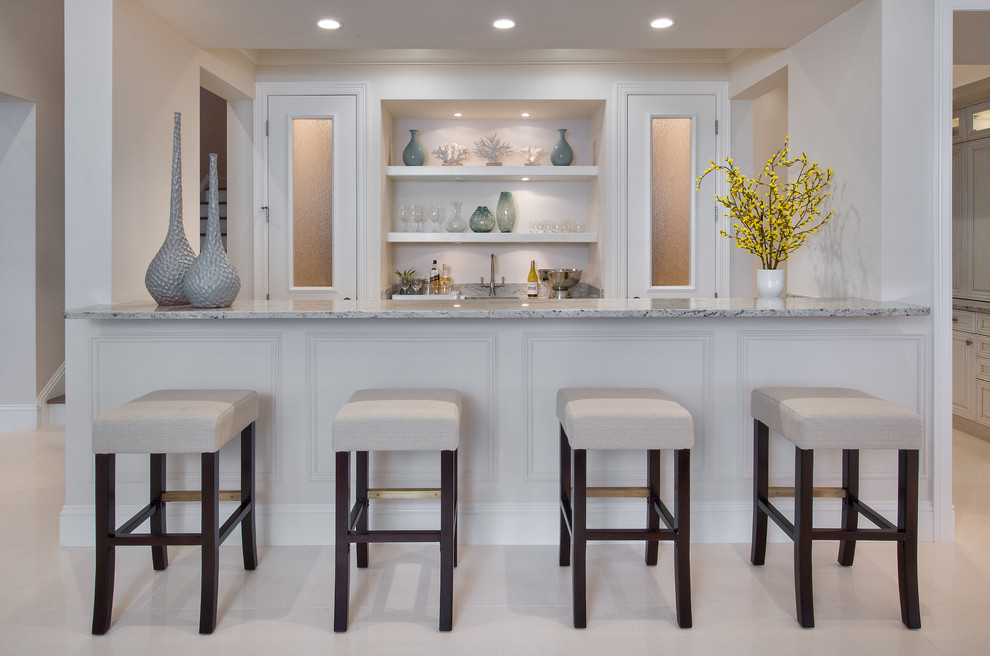 La Costa in Naples, FL - Transitional - Home Bar - Tampa - by Marc ...
