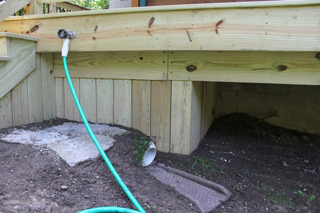 Wrap Around Deck montagne-terrasse-en-bois