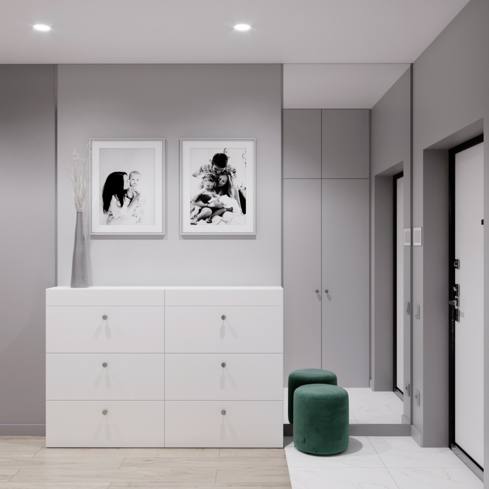 Дизайн-проект квартиры, площадью 87,4м2