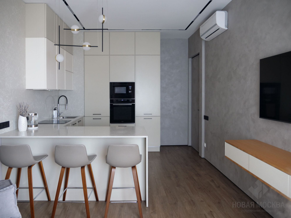 Ремонт однокомнатной квартиры 47 кв.м в ЖК «Крылья»