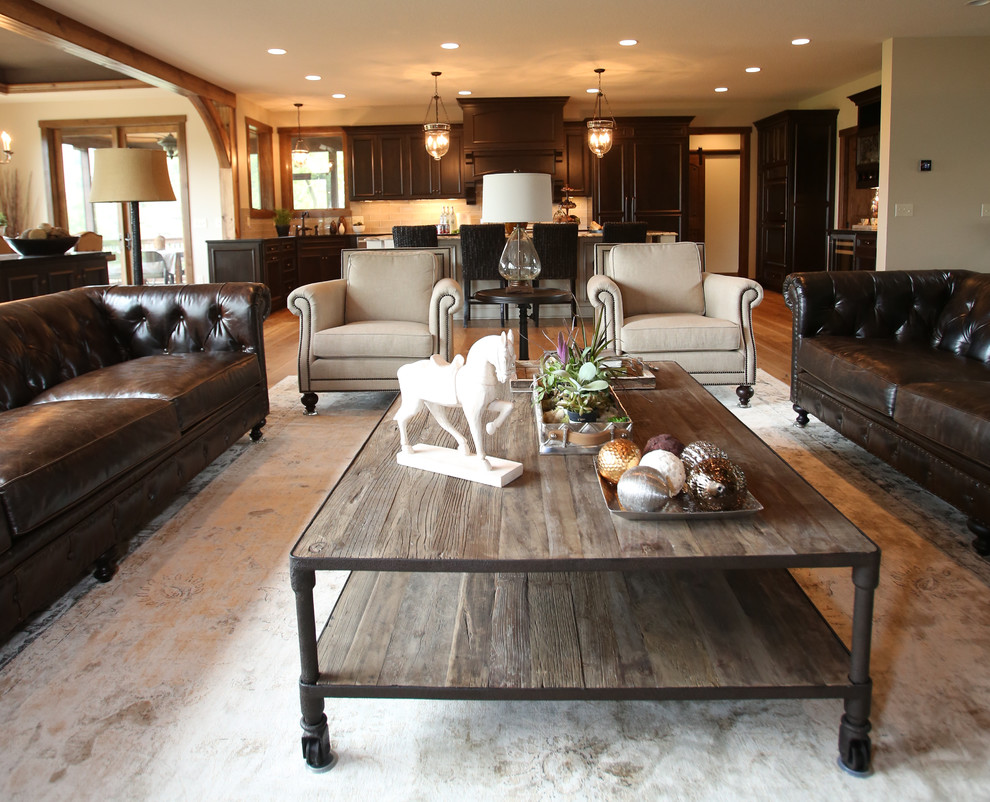 Home design - transitional home design idea in Minneapolis