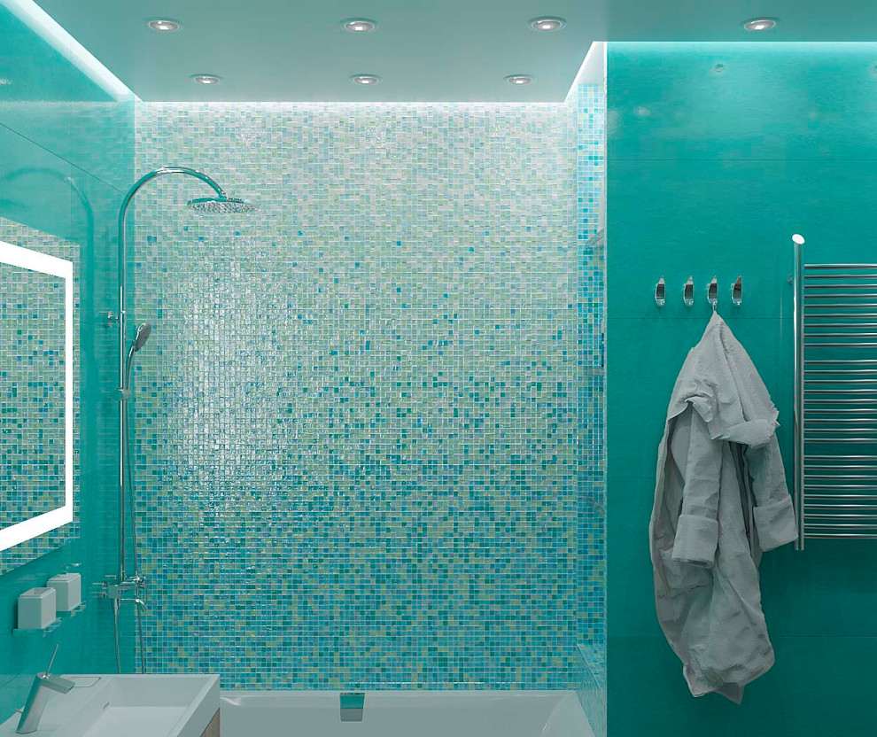 Яркая сочность. Трехкомнатная квартира на Озерной