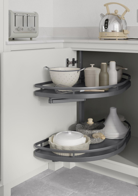 Arco Linea Pull-Out Shelving traditional-kitchen