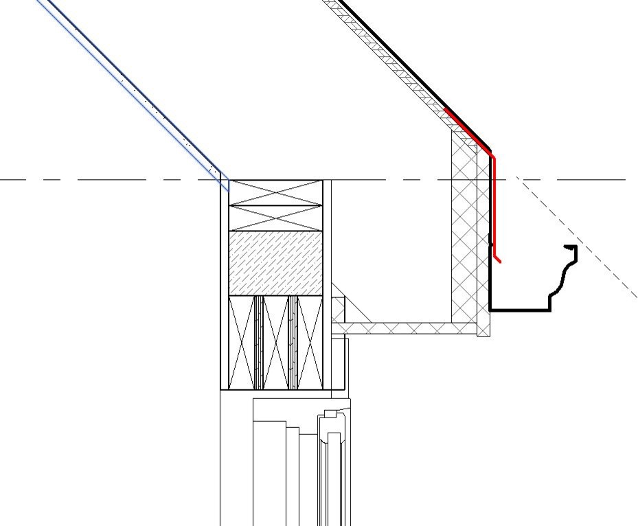 Gutter Placement Height on Steep Roof (1212)