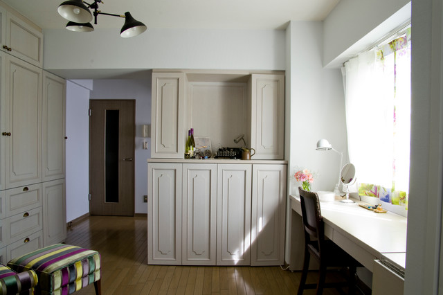 杉並区E邸 shabby-chic-style-arbeitszimmer