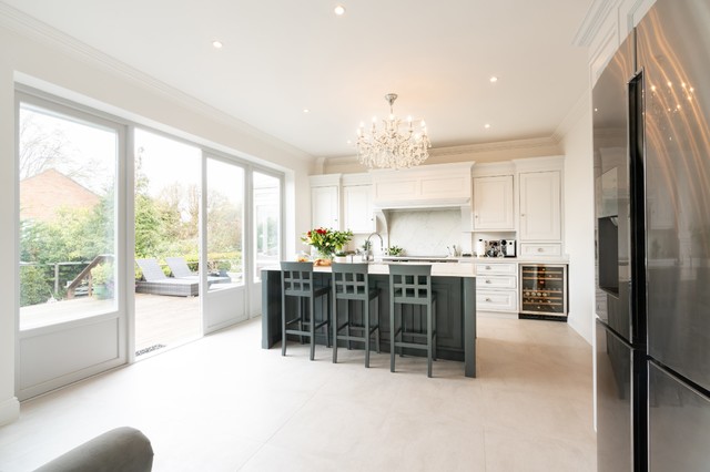 Traditional Shaker Kitchen Potters Bar klassisk-koek
