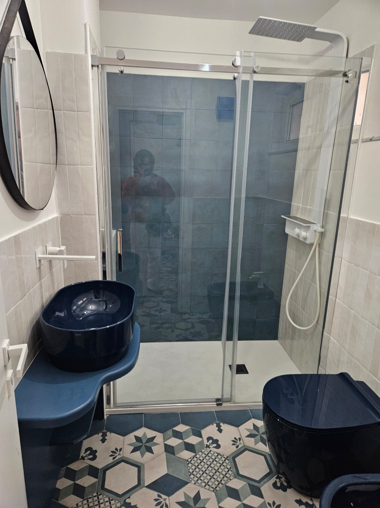 Il bagno piano terra rinnovato