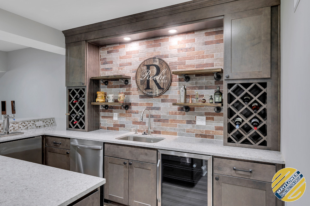 Example of a transitional home design design in DC Metro