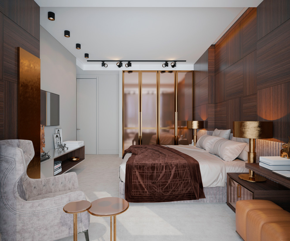 Ред  Сайд - 87 кв.м. современный стиль и темные акценты