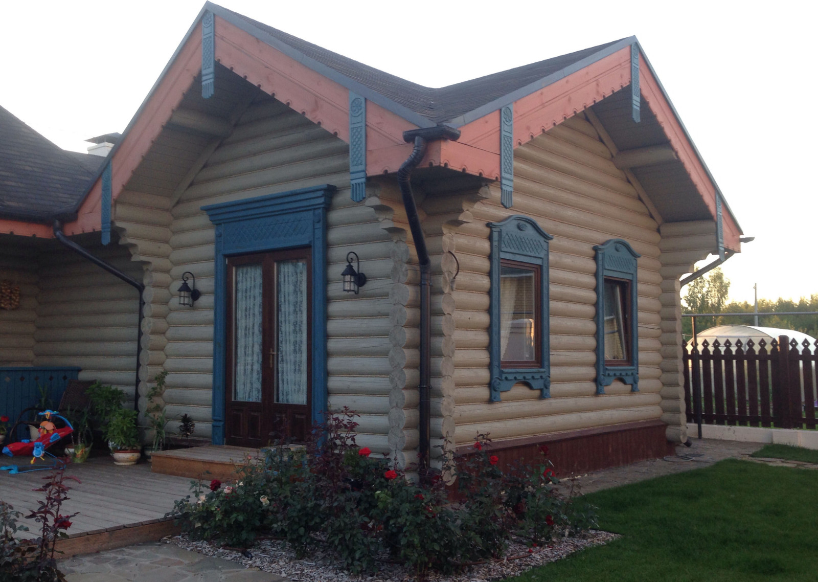 Баня в сказочном духе.