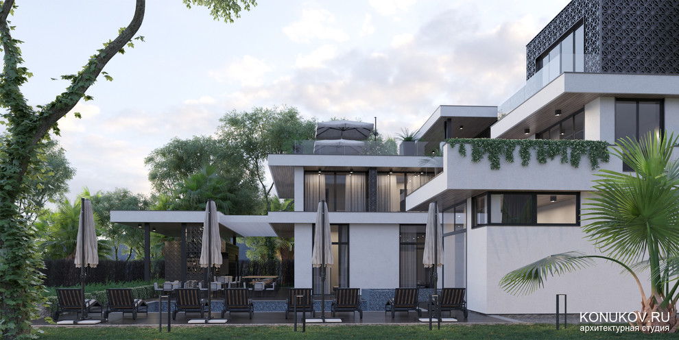 Проект мини-гостиницы в Адлере /Архитектор konukov.ru/