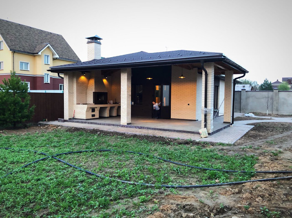 баня с барбекю