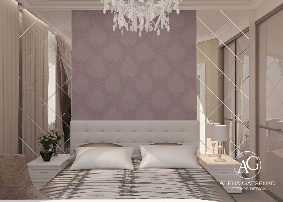 Дизайн частного дома в пастельных тонах