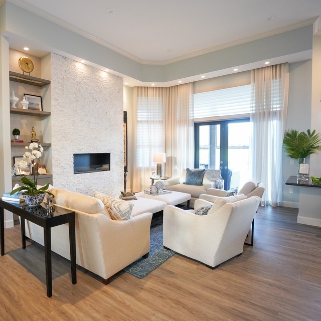 Transitional Modern clasico-renovado-salon