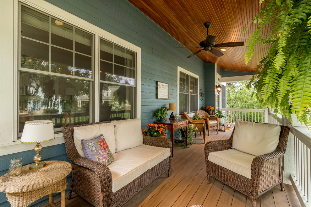Cape Cod Cottage Front Porch Oasis