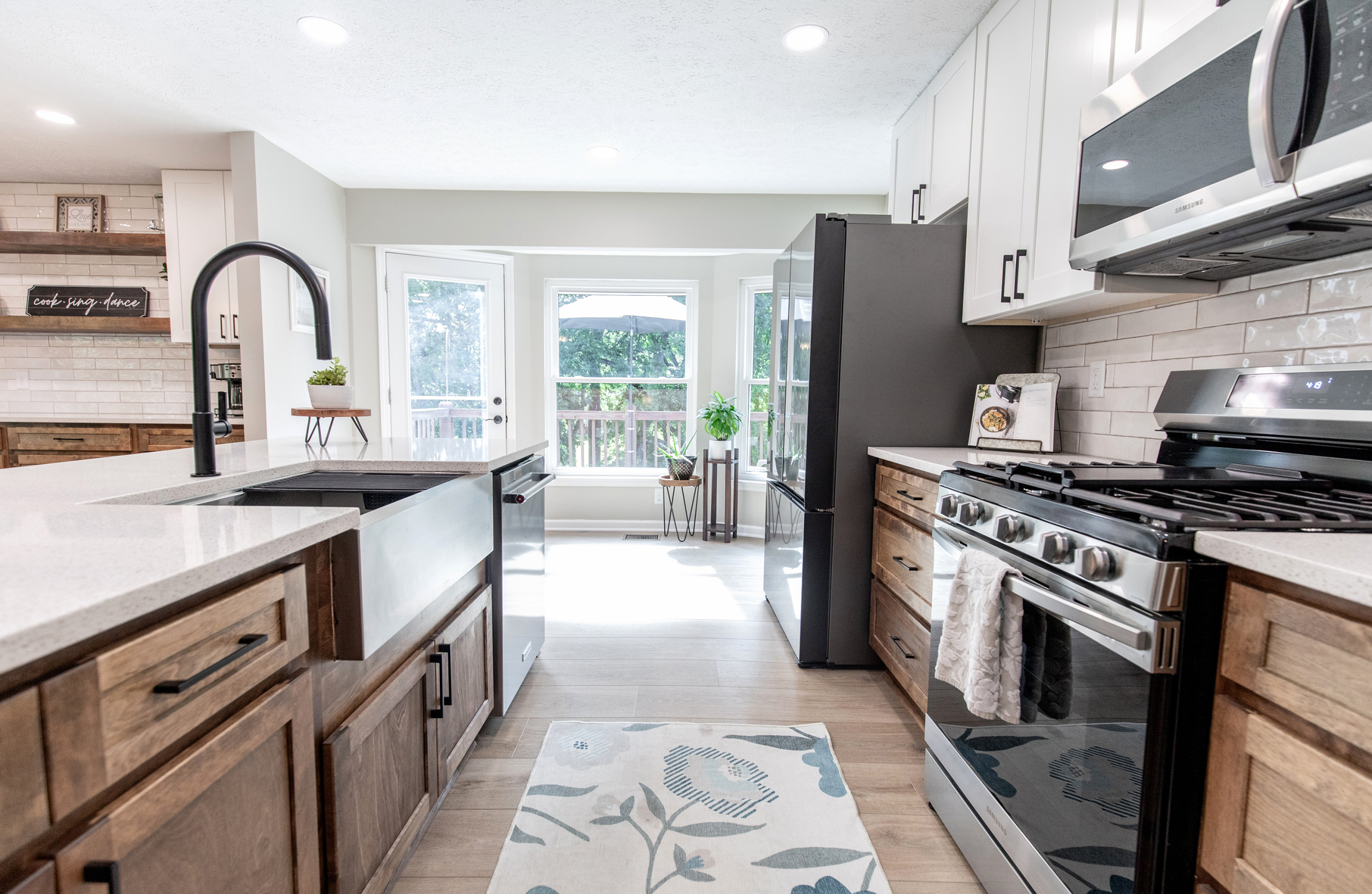 "Open Horizons" Kitchen and dining remodel