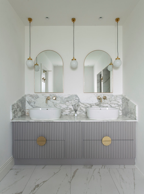 47+ Modern Bathroom Backsplash ( SLEEK & PLAIN ) Tile Designs