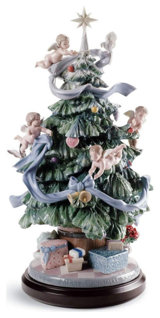 Lladro Great Christmas Tree Figurine 01008477