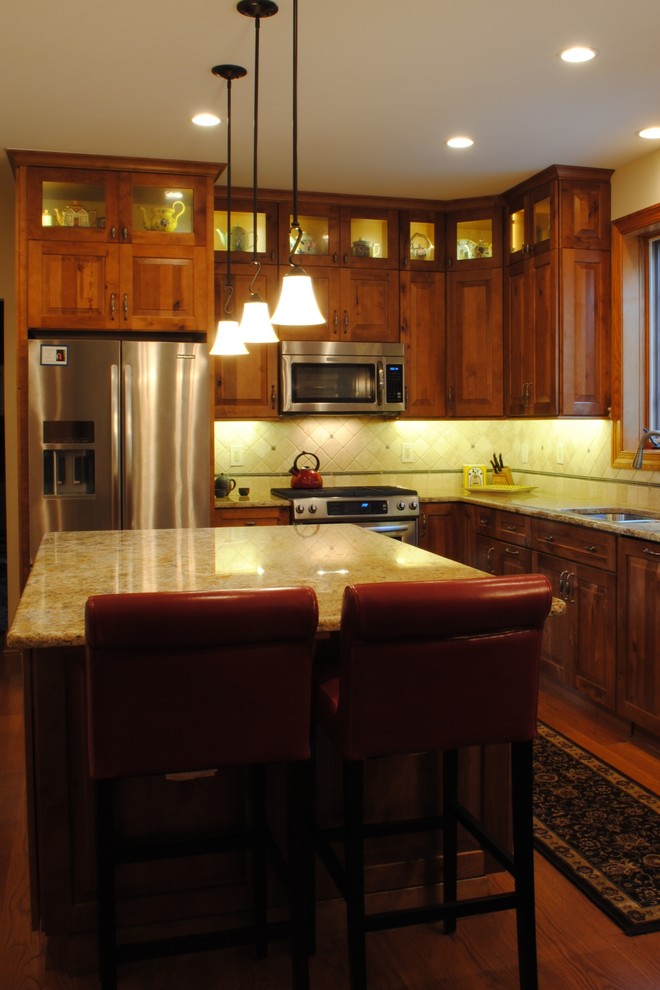 Mountain style kitchen photo in Philadelphia
