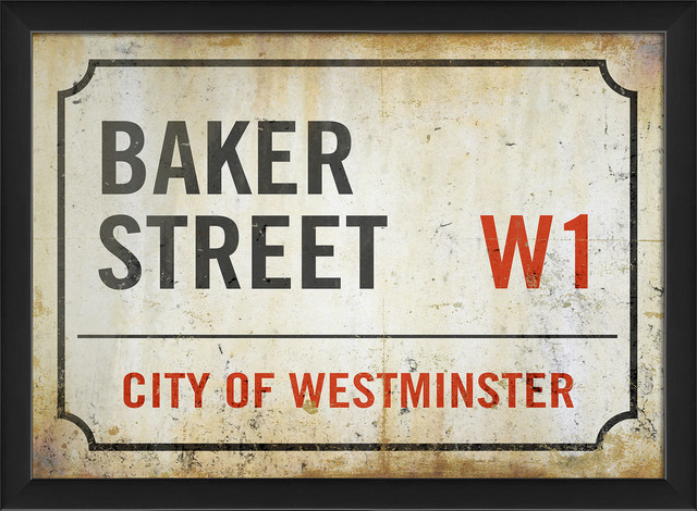 Baker Street Sign Print