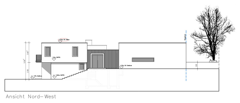 Einfamilienhaus mit Sanierung des Bestands und Erewiterung durch einen Anbau
