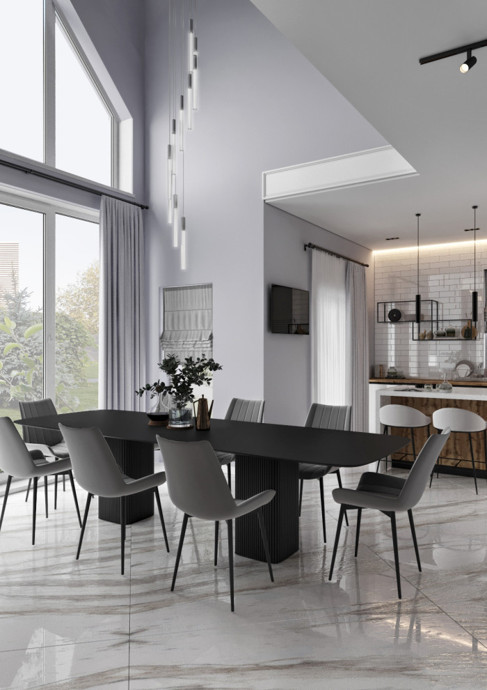 Проект двухэтажного частного дома 150 кв.м.