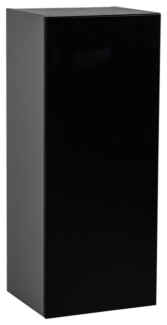 21 x 36 Wall Cabinet-Single Door-Grey, 21 x 36 x 12|Black - Modern ...