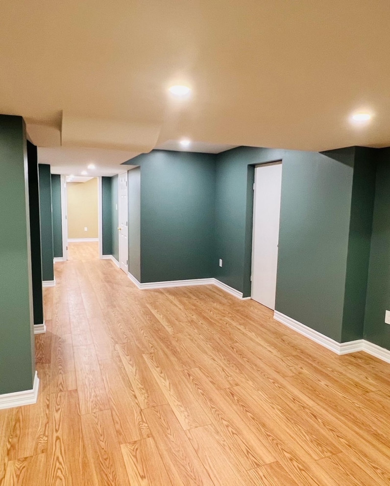 Mississauga Complete 1200 sq. ft. Basement Remodel