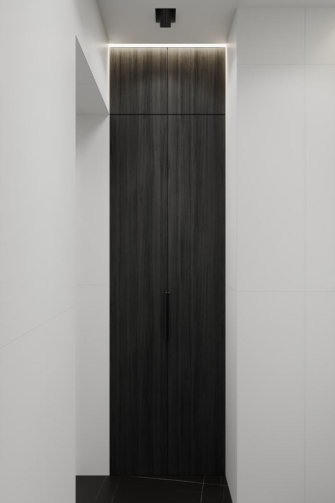 Дизайн-проект квартиры в стиле минимализм (Дыбенко)