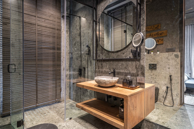 M Villa modern-badezimmer