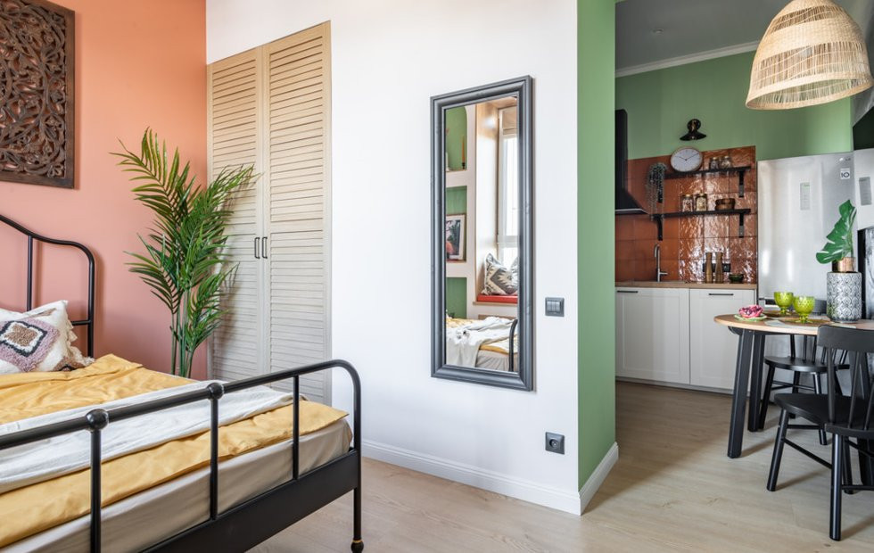 Ремонт квартиры студии 35 м² под ключ