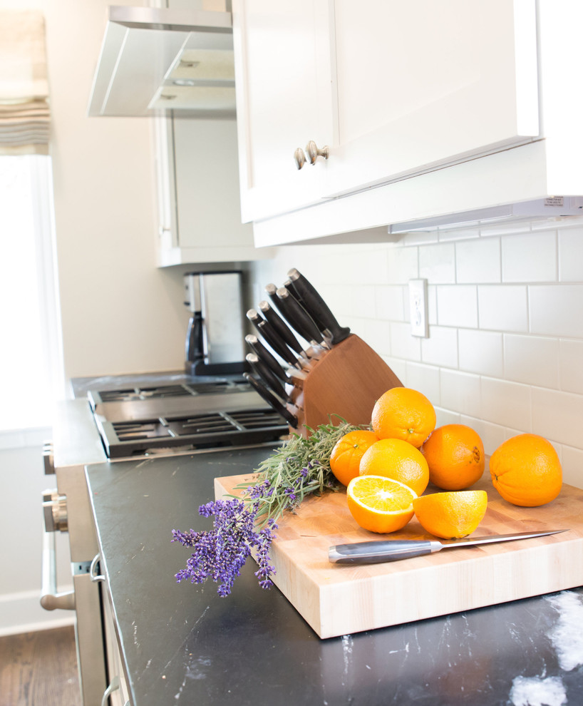 Inspiration for a transitional kitchen remodel in Denver