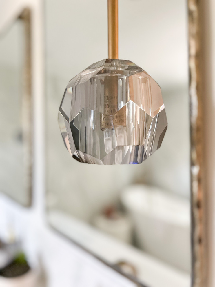 Spa-Inspired Master Bath | Governors Ranch, CO | Modern Glam Bathroom Renovation