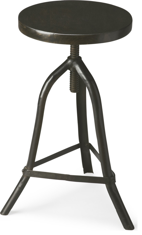 Fullerton Revolving Stool Industrial Bar Stools And Counter Stools