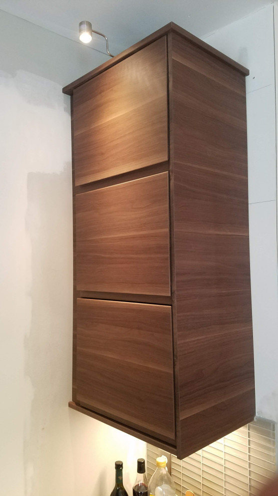 Contemporary Kitchen, Fireplace & Staircase Remodel