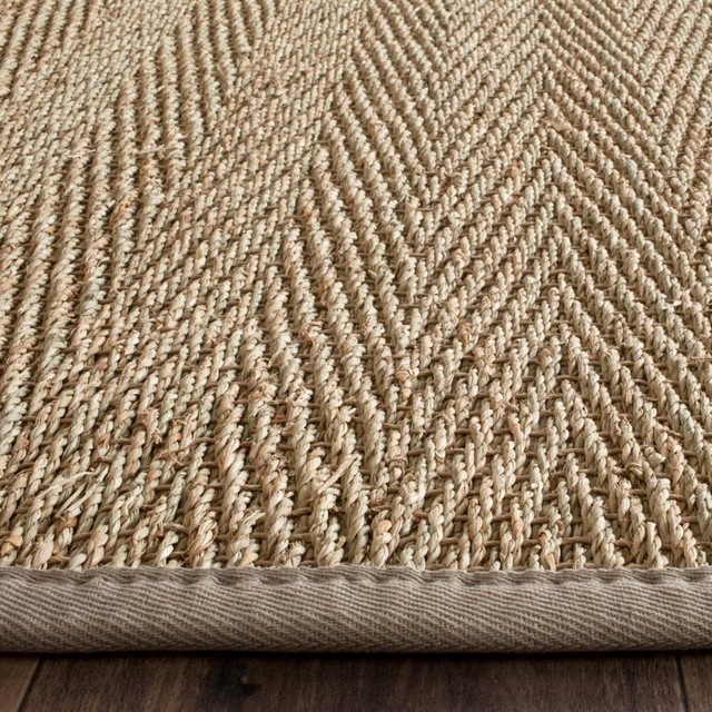 Runner Rug in Natural and Gray (8 ft. L x 2 ft. 6 in. W (12 lbs