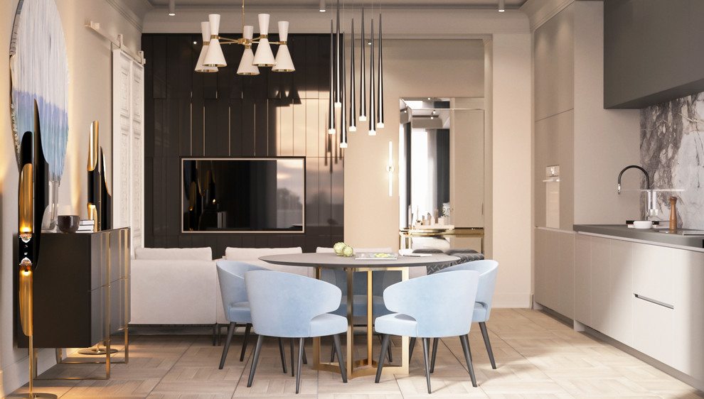 Проект 2х комнатной квартиры на Державина