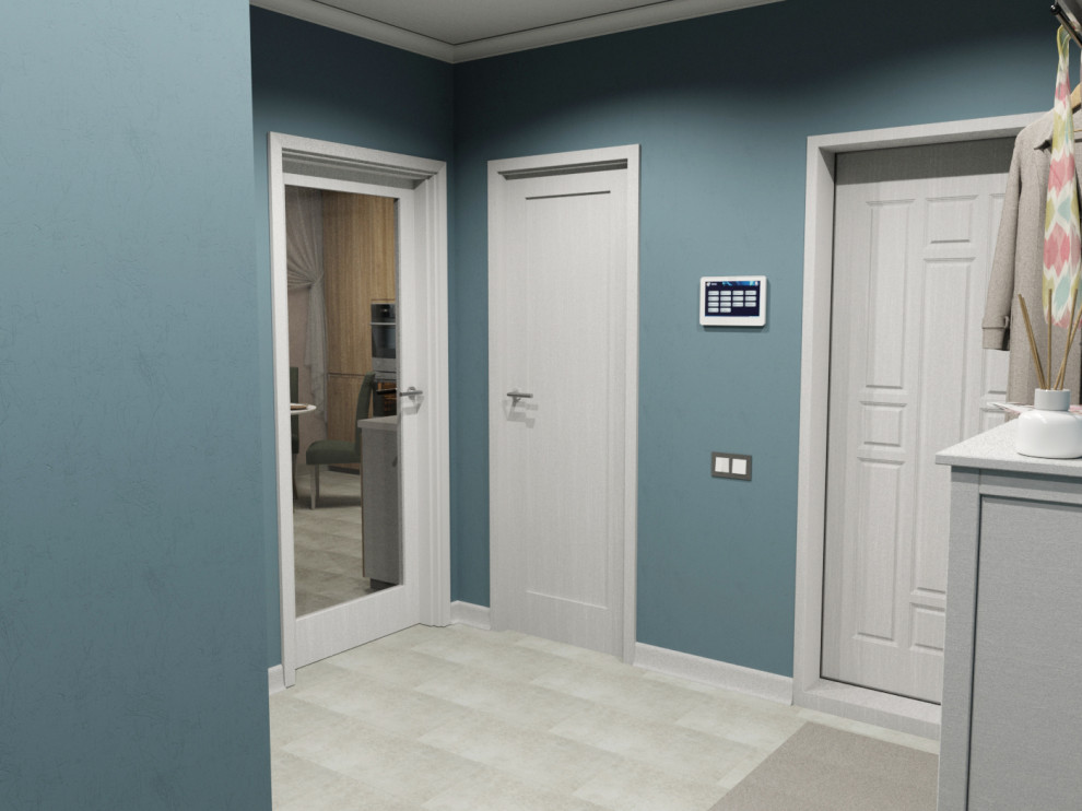 Дизайн-проект трехкомнатной квартиры