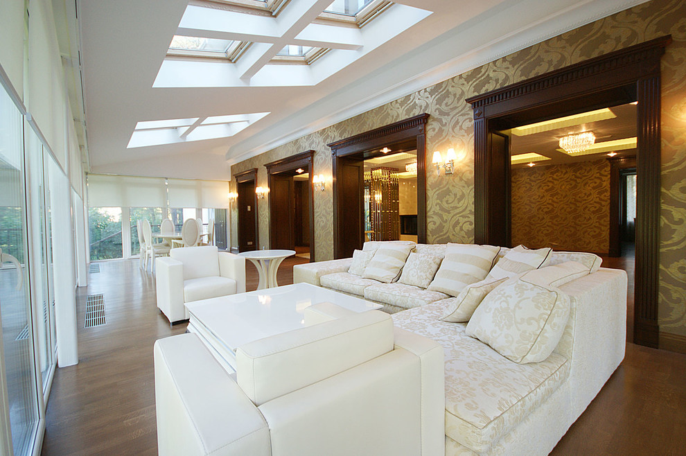 Дизайн интерьера террасы загородного дома